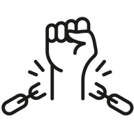 Handcuffs icon for the No Handcuff Agreement